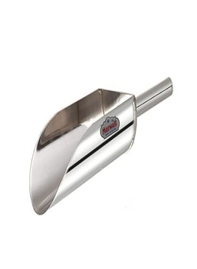 Marwall Stainless Steel Grain, Dry Goods Scoop, Spice Scoop for Home & Commercial Use - Image 1